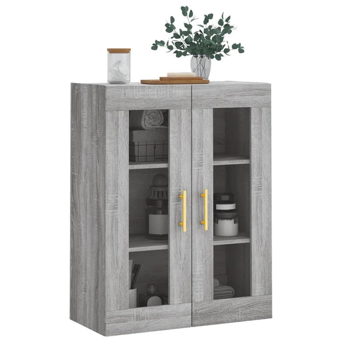 Dulap montat pe perete, gri sonoma, 69,5x34x90 cm - WALTI WALTI