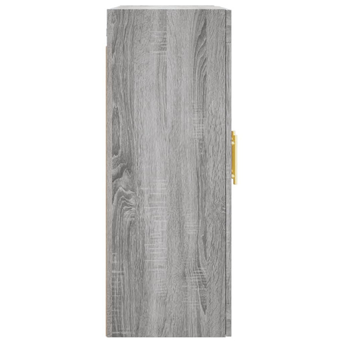 Dulap montat pe perete, gri sonoma, 69,5x34x90 cm - WALTI WALTI