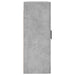Dulap cu montaj pe perete, gri beton, 69,5x34x90 cm - WALTI WALTI