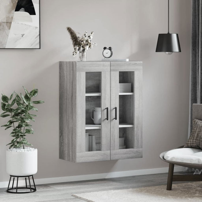 Dulap montat pe perete, gri sonoma, 69,5x34x90 cm - WALTI WALTI