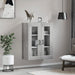 Dulap montat pe perete, gri sonoma, 69,5x34x90 cm - WALTI WALTI