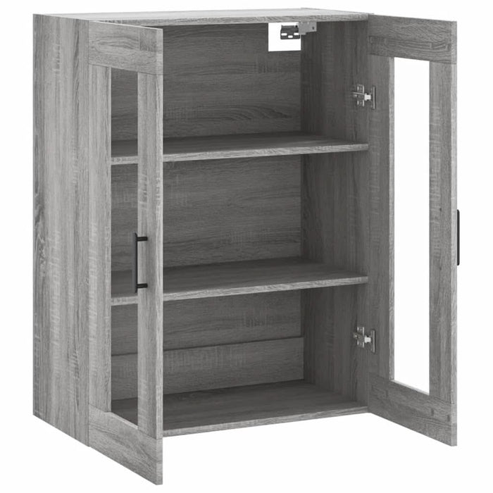 Dulap montat pe perete, gri sonoma, 69,5x34x90 cm - WALTI WALTI