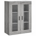 Dulap montat pe perete, gri sonoma, 69,5x34x90 cm - WALTI WALTI