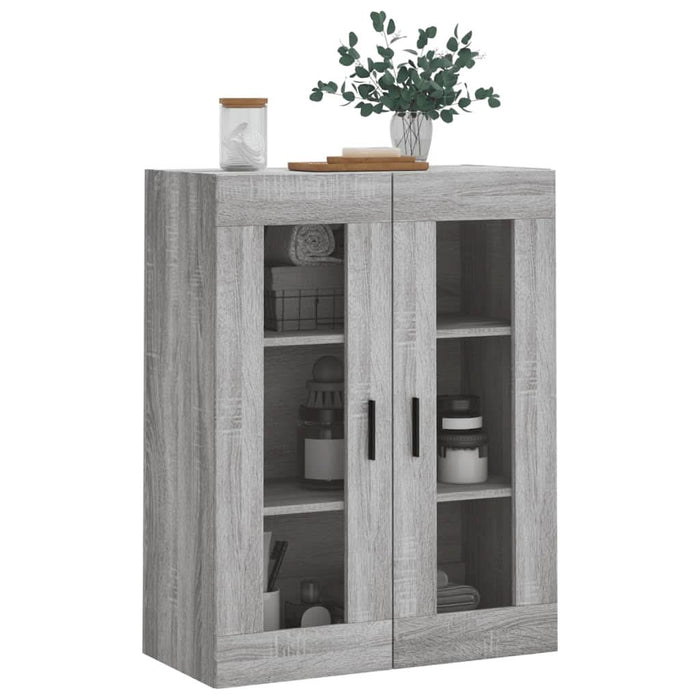 Dulap montat pe perete, gri sonoma, 69,5x34x90 cm - WALTI WALTI