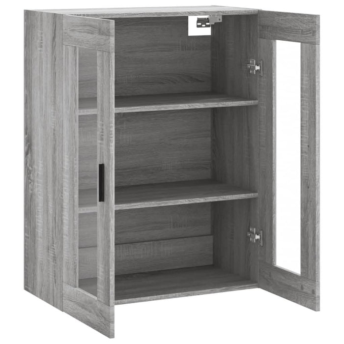 Dulap montat pe perete, gri sonoma, 69,5x34x90 cm - WALTI WALTI