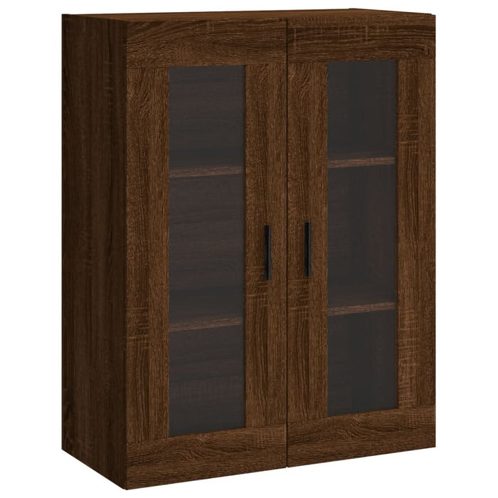 Dulap montat pe perete, stejar maro, 69,5x34x90 cm - WALTI WALTI