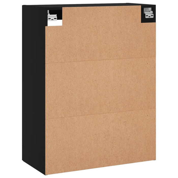 Dulap cu montaj pe perete, negru, 69,5x34x90 cm - WALTI WALTI