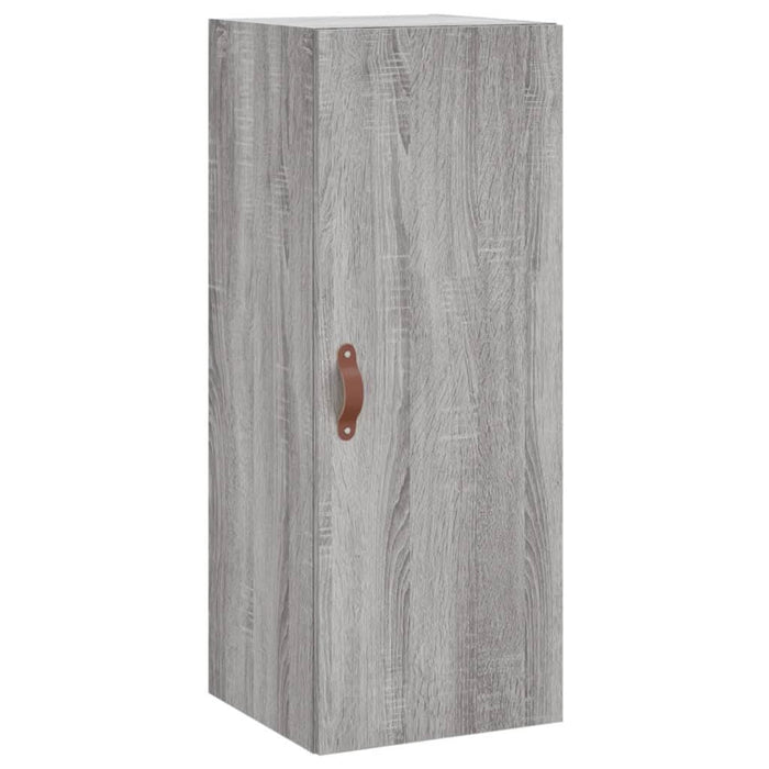 Dulap montat pe perete, gri sonoma, 34,5x34x90 cm - WALTI WALTI