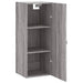 Dulap montat pe perete, gri sonoma, 34,5x34x90 cm - WALTI WALTI