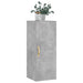 Dulap montat pe perete, gri beton, 34,5x34x90 cm - WALTI WALTI