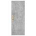 Dulap montat pe perete, gri beton, 34,5x34x90 cm - WALTI WALTI