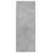 Dulap montat pe perete, gri beton, 34,5x34x90 cm - WALTI WALTI
