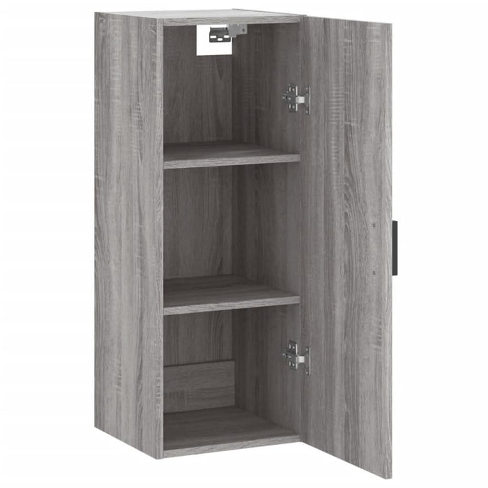 Dulap montat pe perete, gri sonoma, 34,5x34x90 cm - WALTI WALTI