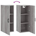 Dulap montat pe perete, gri sonoma, 34,5x34x90 cm - WALTI WALTI