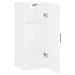 Dulap montat pe perete, alb, 34,5x34x90 cm - WALTI WALTI