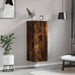 Dulap montat pe perete, stejar fumuriu, 34,5x34x90 cm - WALTI WALTI
