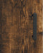 Dulap montat pe perete, stejar fumuriu, 34,5x34x90 cm - WALTI WALTI