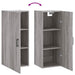 Dulap montat pe perete, gri sonoma, 34,5x34x90 cm - WALTI WALTI