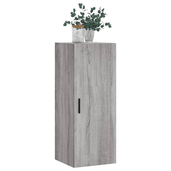 Dulap montat pe perete, gri sonoma, 34,5x34x90 cm - WALTI WALTI