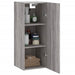 Dulap montat pe perete, gri sonoma, 34,5x34x90 cm - WALTI WALTI