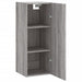 Dulap montat pe perete, gri sonoma, 34,5x34x90 cm - WALTI WALTI