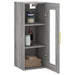 Dulap montat pe perete, gri sonoma, 34,5x34x90 cm - WALTI WALTI