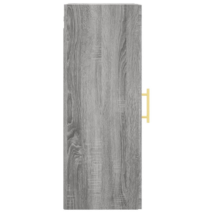 Dulap montat pe perete, gri sonoma, 34,5x34x90 cm - WALTI WALTI