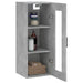 Dulap montat pe perete, gri beton, 34,5x34x90 cm - WALTI WALTI