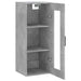 Dulap montat pe perete, gri beton, 34,5x34x90 cm - WALTI WALTI