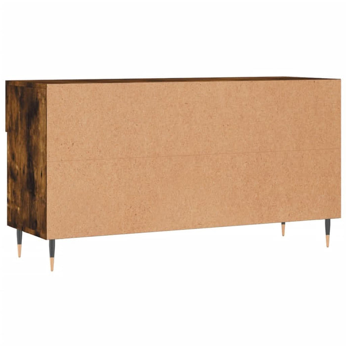 Bancă de pantofi, stejar fumuriu, 102x35x55 cm, lemn prelucrat - WALTI WALTI