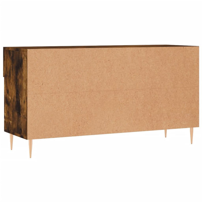 Bancă de pantofi, stejar fumuriu, 102x35x55 cm, lemn prelucrat - WALTI WALTI