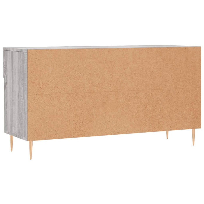 Bancă de pantofi, gri sonoma, 102x35x55 cm, lemn prelucrat - WALTI WALTI