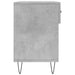 Bancheta pantofar, gri beton, 102x35x55 cm, lemn prelucrat - WALTI WALTI