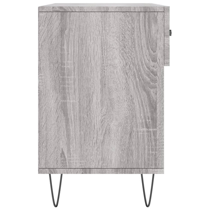 Bancă de pantofi, gri sonoma, 102x35x55 cm, lemn prelucrat - WALTI WALTI