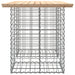 Bancă de grădină, design gabion, 100x70x72cm, lemn masiv de pin - WALTI WALTI