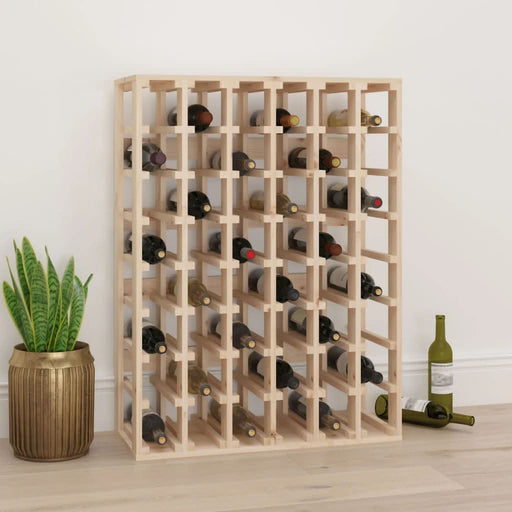 Suport de vinuri, 70x33x94 cm, lemn masiv de pin - WALTI WALTI