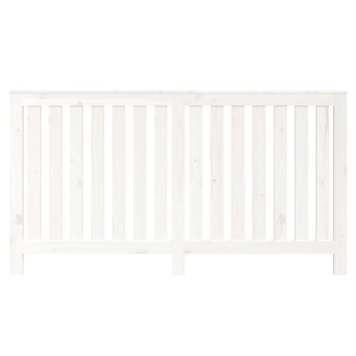 Mască pentru calorifer, alb, 153x19x84 cm, lemn masiv de pin - WALTI WALTI