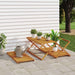 Raft pliabil cu 3 niveluri, maro, 70x31x63 cm lemn masiv acacia - WALTI WALTI