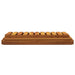 Raft pliabil cu 3 niveluri, maro, 70x31x63 cm lemn masiv acacia - WALTI WALTI
