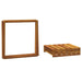 Raft pliabil cu 3 niveluri, maro, 43x31x63 cm lemn masiv acacia - WALTI WALTI