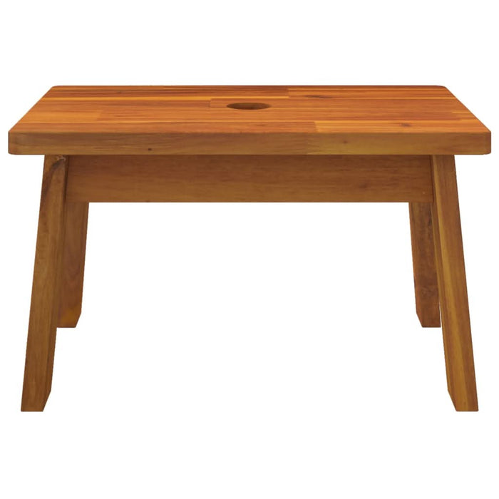 Taburet cu 1 treaptă, 38x26x22 cm, lemn masiv de acacia - WALTI WALTI