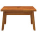 Taburet cu 1 treaptă, 38x26x22 cm, lemn masiv de acacia - WALTI WALTI