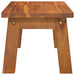 Taburet cu 1 treaptă, 38x26x22 cm, lemn masiv de acacia - WALTI WALTI