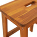 Taburet cu 2 trepte, 40x38x50 cm, lemn masiv de acacia - WALTI WALTI