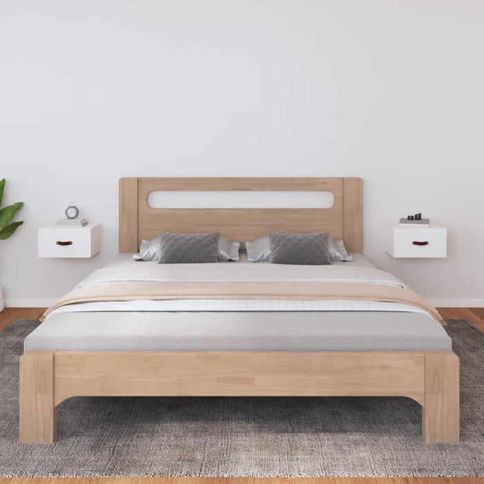 Noptiere de perete, 2 buc., alb, 40x29,5x22 cm - WALTI WALTI