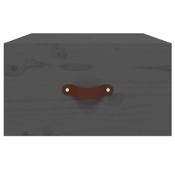 Noptiere de perete, 2 buc., gri, 40x29,5x22 cm - WALTI WALTI