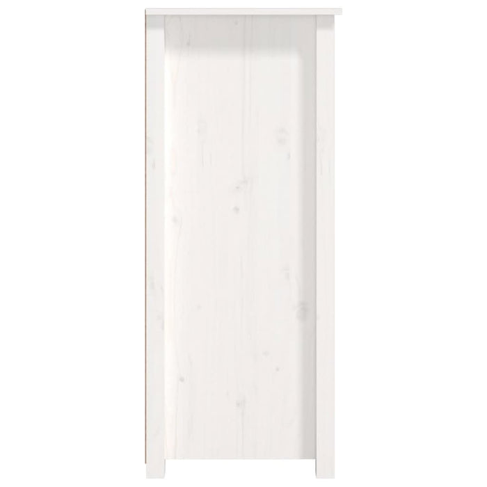 Servantă, alb, 83x41,5x100 cm, lemn masiv de pin - WALTI WALTI