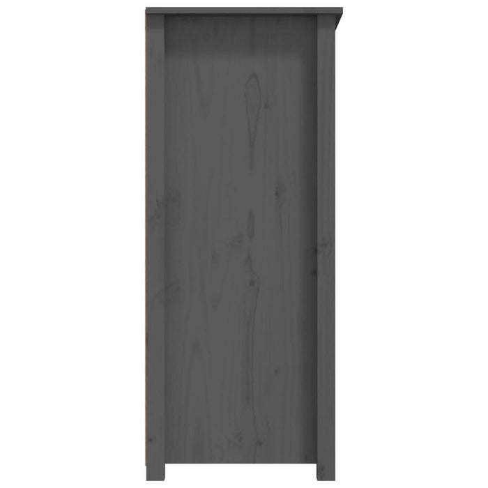 Servantă, gri, 83x41,5x100 cm, lemn masiv de pin - WALTI WALTI