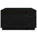 Măsuță de cafea, negru, 80x80x45 cm, lemn masiv de pin - WALTI WALTI