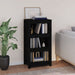Bibliotecă, negru, 50x35x97 cm, lemn masiv de pin - WALTI WALTI